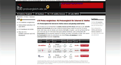 Desktop Screenshot of lte-preisvergleich-abc.de